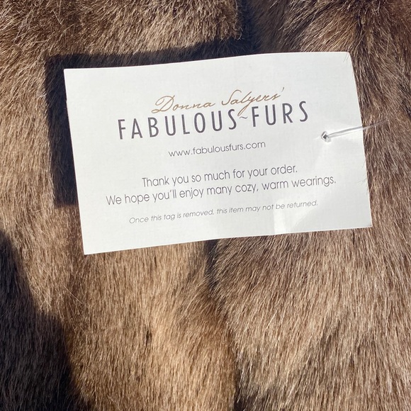 Donna Salyer’s Fabulous Furs Vest Red Fox Size SMALL - Picture 4 of 11